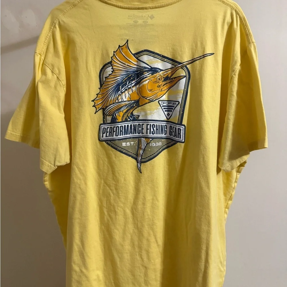 New Columbia Sportswear Men's Performance Fishing Gear Wally T-Shirt